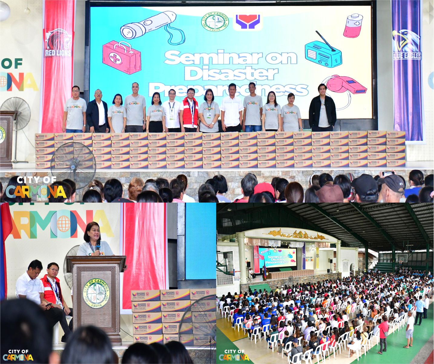 Disaster Preparedness Seminar & Foodfor Training ng LGU Carmona