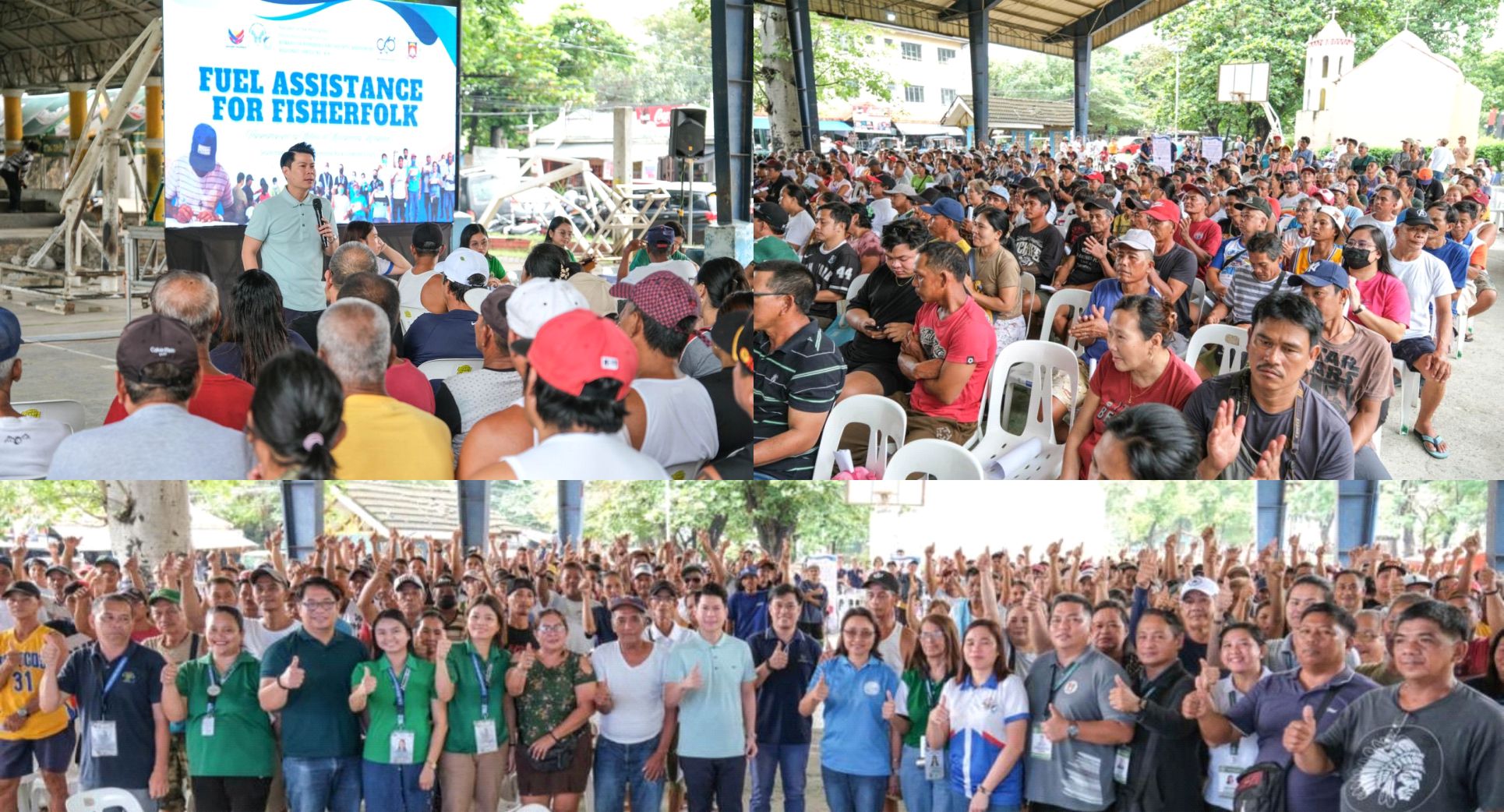 Fuel Assistance para sa mga mangingisda sa Cavite City